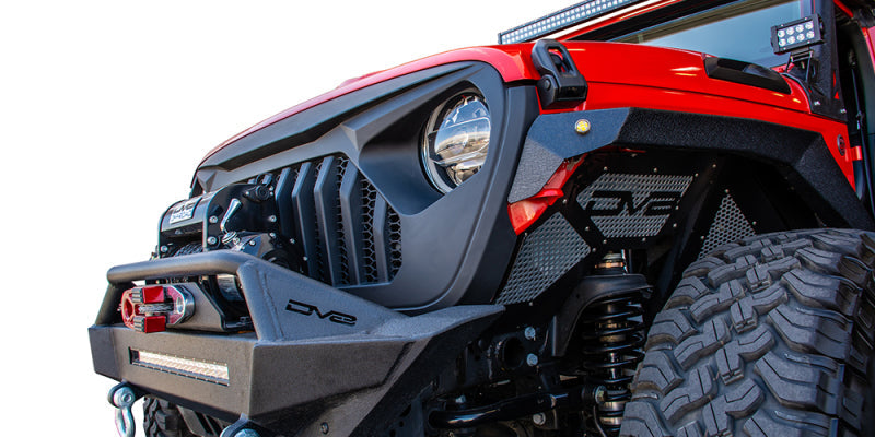 DV8 Offroad 2018+ Jeep JL/ Gladiator Angry Grill DV8 Offroad Grilles  AXOPROS