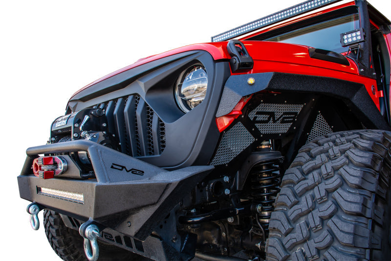 DV8 Offroad 2018+ Jeep JL/ Gladiator Angry Grill DV8 Offroad Grilles  AXOPROS