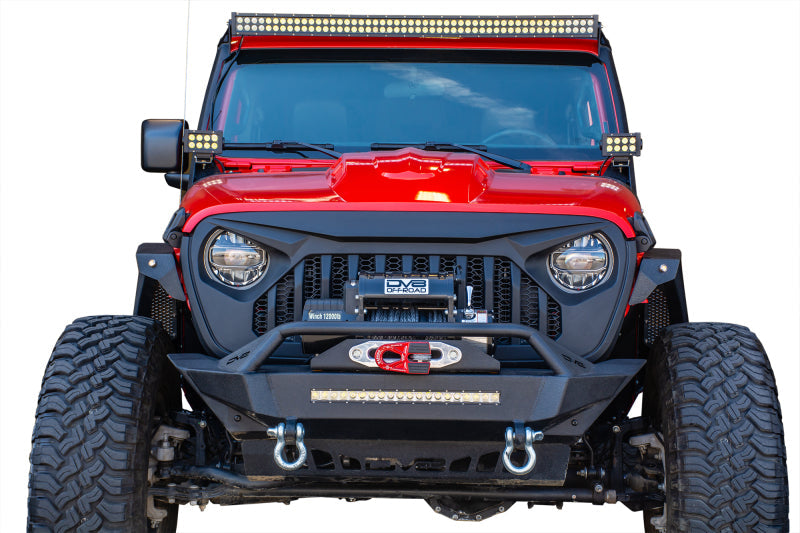 DV8 Offroad 2018+ Jeep JL/ Gladiator Angry Grill DV8 Offroad Grilles  AXOPROS