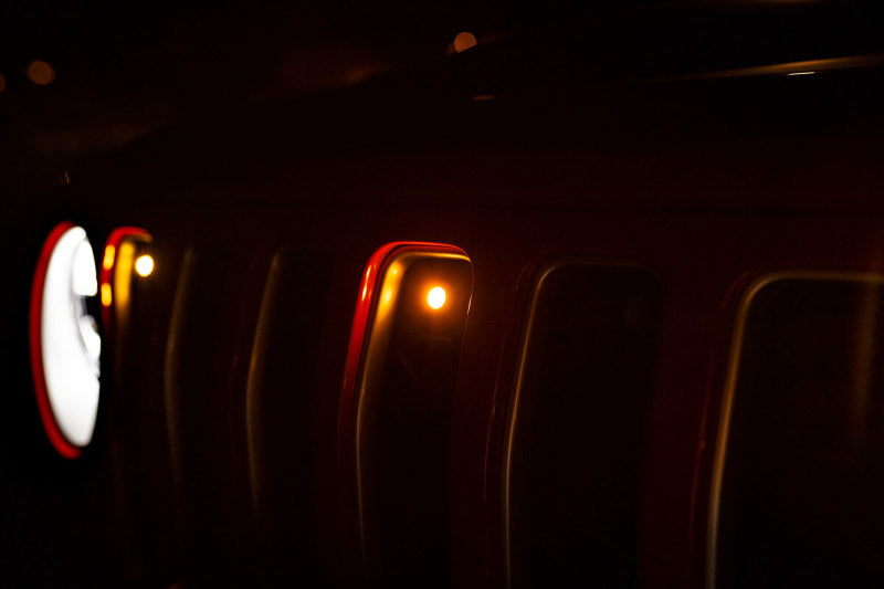 DV8 Offroad 2018+ Jeep JL Grill Amber Marker Lights DV8 Offroad Grilles  AXOPROS