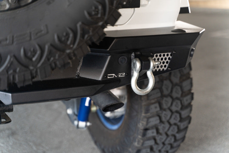 DV8 Offroad 2018 Jeep Wrangler JL MTO Series Rear Bumper w/ Optional Tire Carrier DV8 Offroad Bumpers - Steel AXOPROS