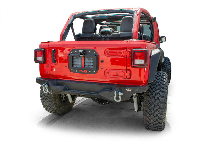 DV8 Offroad 2018+ Jeep Wrangler JL Spare Tire Delete Kit DV8 Offroad Brackets AXOPROS