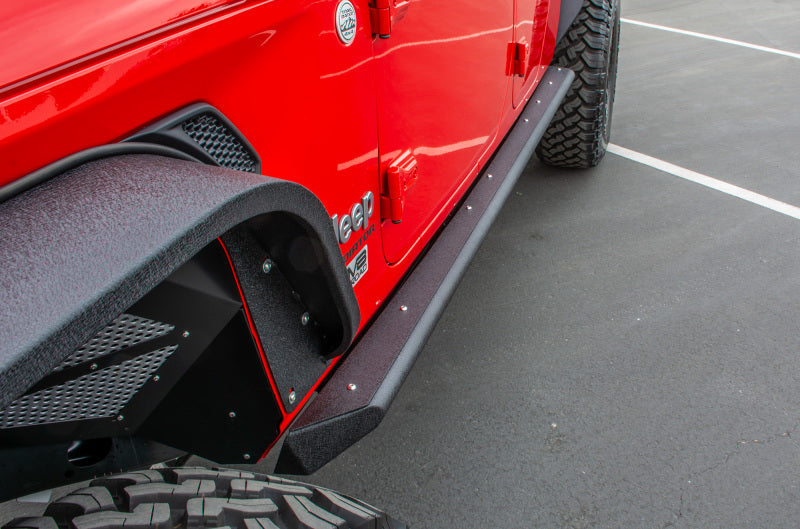 DV8 Offroad 2019+ Jeep Gladiator Side Step/Sliders DV8 Offroad Side Steps AXOPROS