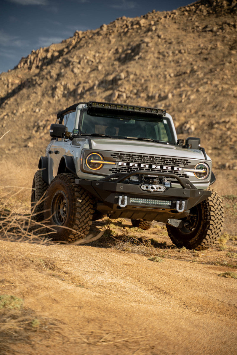 DV8 Offroad 2021 Ford Bronco A Pillar Dual Light Pod Drop Mounts DV8 Offroad Light Mounts AXOPROS