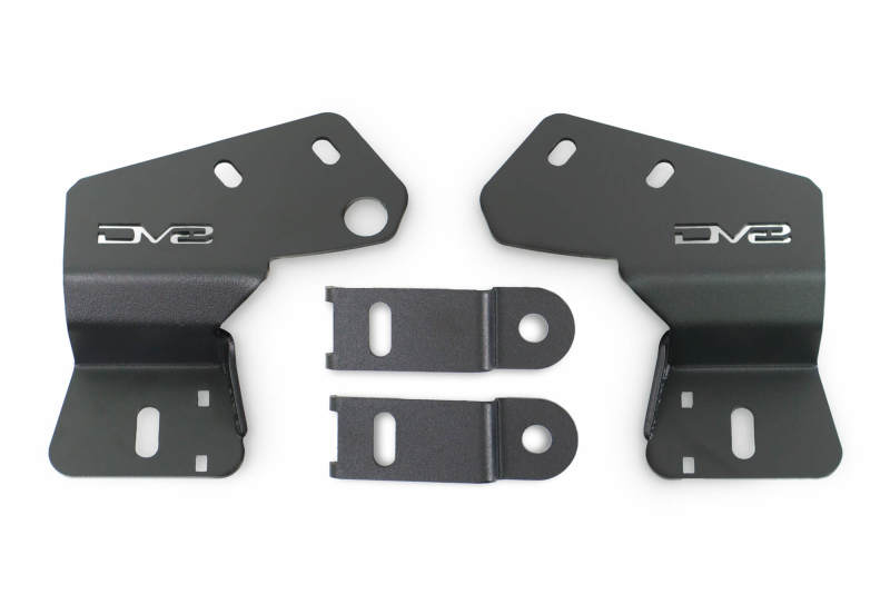 DV8 Offroad 2021 Ford Bronco A Pillar Dual Light Pod Drop Mounts DV8 Offroad Light Mounts AXOPROS