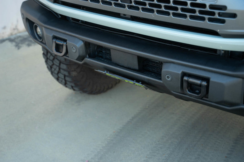 DV8 Offroad 2021 Ford Bronco Capable Bumper Slanted Front License Plate Mount DV8 Offroad Uncategorized AXOPROS
