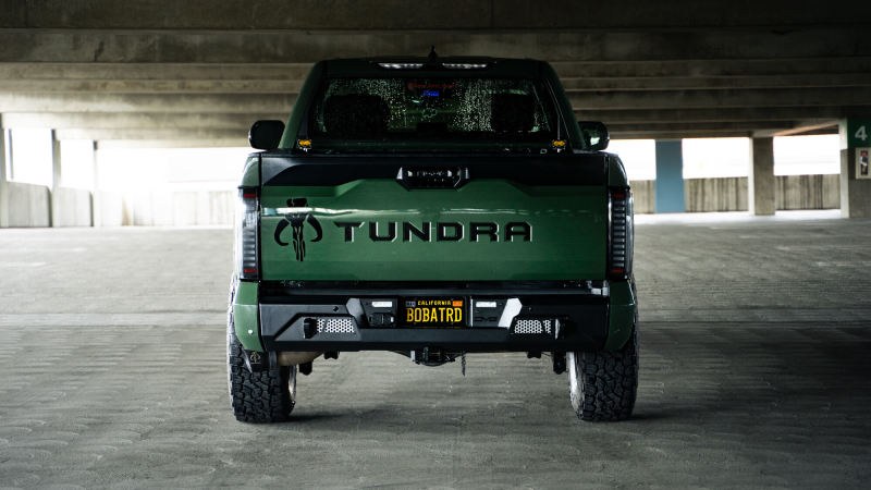 DV8 Offroad 2022-2023 Toyota Tundra MTO Series Rear Bumper DV8 Offroad Bumpers - Steel  AXOPROS