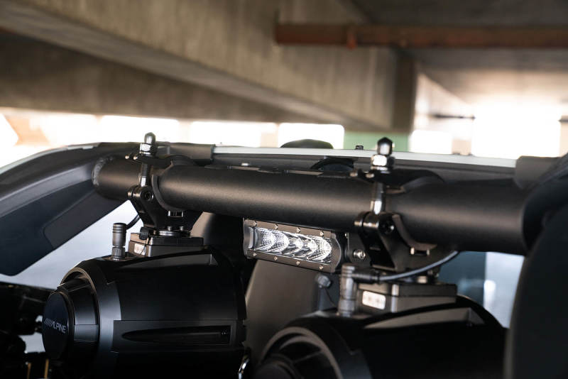 DV8 Offroad 21-22 Ford Bronco 4dr Rear Speaker & Light Mount Bar DV8 Offroad Light Mounts AXOPROS