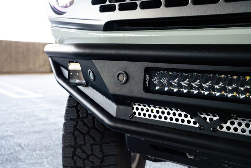 DV8 Offroad 21-22 Ford Bronco Competition Series Front Bumper DV8 Offroad Bumpers - Steel AXOPROS