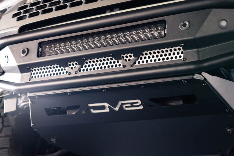 DV8 Offroad 21-22 Ford Bronco Competition Series Front Bumper DV8 Offroad Bumpers - Steel AXOPROS