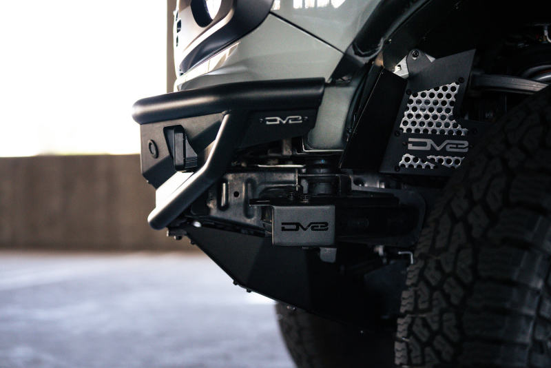 DV8 Offroad 21-22 Ford Bronco Competition Series Front Bumper DV8 Offroad Bumpers - Steel AXOPROS