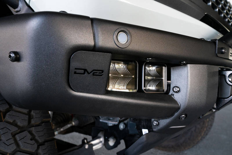 DV8 Offroad 21-22 Ford Bronco Factory Bumper Pocket Light Mount (Pair) 3in LED Pod Lights DV8 Offroad Light Mounts AXOPROS