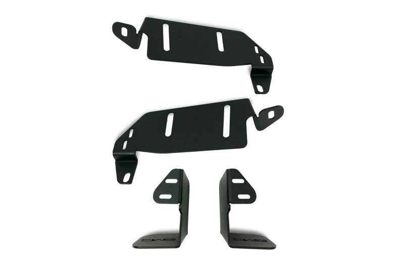 DV8 Offroad 21-22 Ford Bronco Factory Bumper Pocket Light Mount (Pair) 3in LED Pod Lights DV8 Offroad Light Mounts AXOPROS