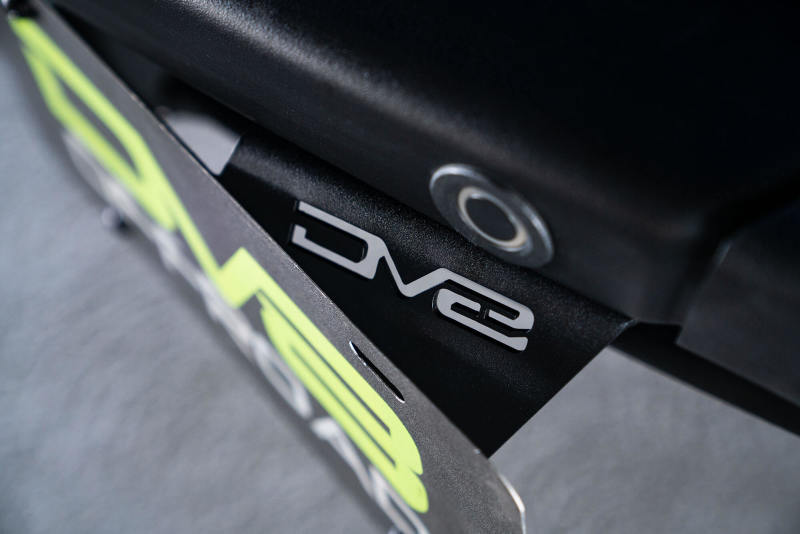 DV8 Offroad 21-22 Ford Bronco Factory Front Bumper License Relocation Bracket - Side DV8 Offroad License Plate Relocation AXOPROS