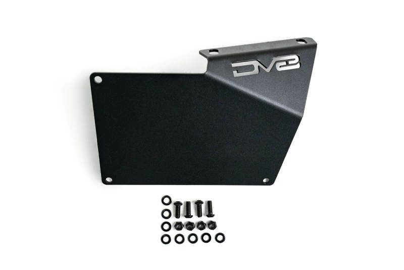 DV8 Offroad 21-22 Ford Bronco Factory Front Bumper License Relocation Bracket - Side DV8 Offroad License Plate Relocation AXOPROS