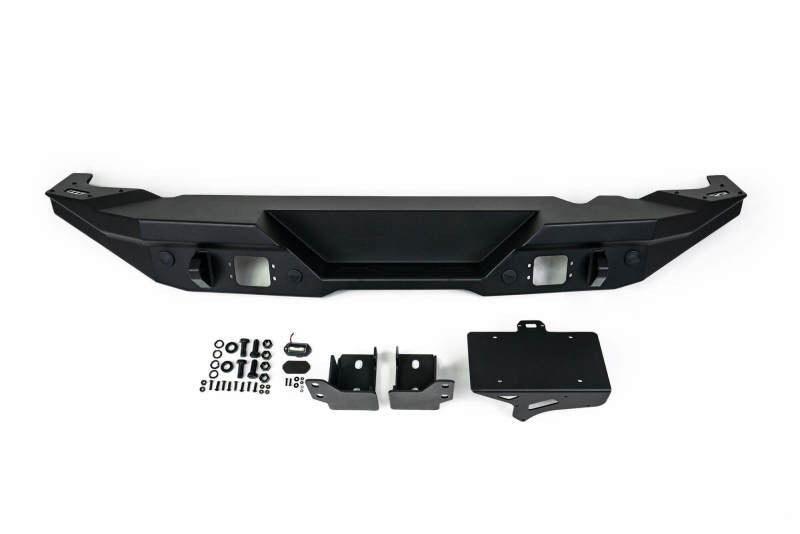 DV8 Offroad 21-22 Ford Bronco FS-15 Series Rear Bumper DV8 Offroad Bumpers - Steel  AXOPROS