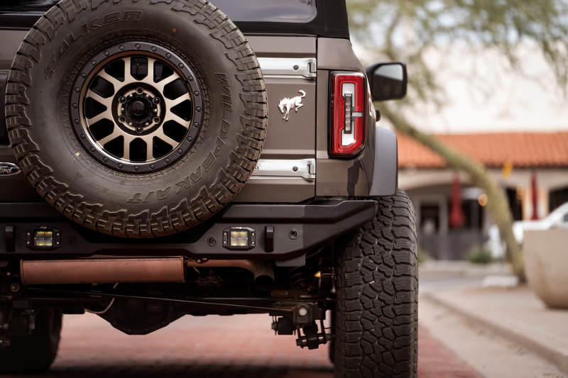 DV8 Offroad 21-22 Ford Bronco FS-15 Series Rear Bumper DV8 Offroad Bumpers - Steel  AXOPROS