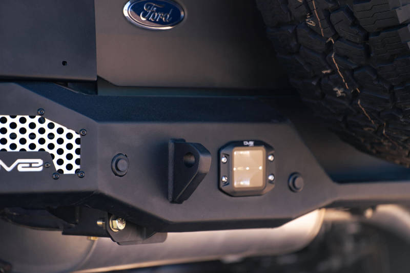 DV8 Offroad 21-22 Ford Bronco MTO Series Rear Bumper DV8 Offroad Light Mounts AXOPROS