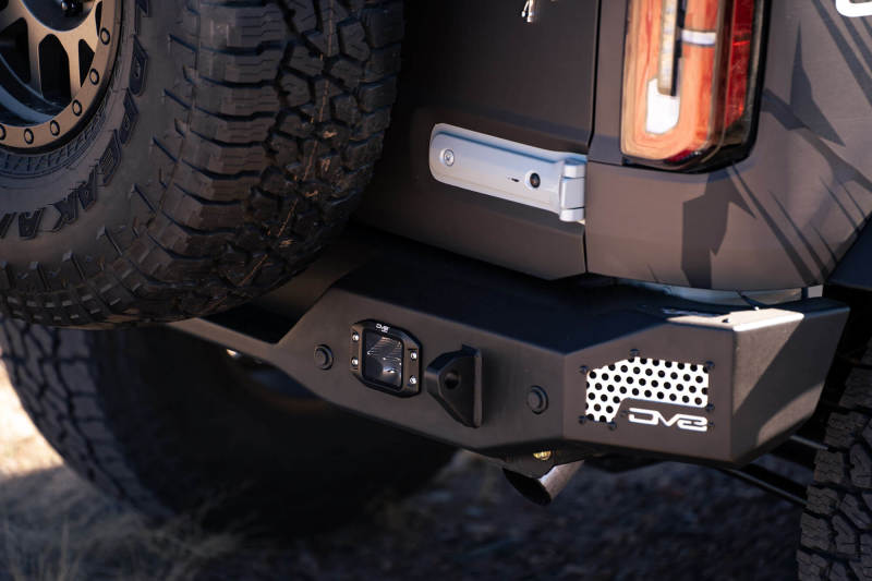 DV8 Offroad 21-22 Ford Bronco MTO Series Rear Bumper DV8 Offroad Light Mounts AXOPROS