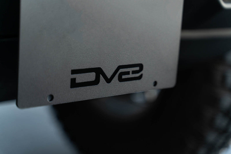 DV8 Offroad 21-23 Ford Bronco Capable Bumper Front License Plate Mount DV8 Offroad License Plate Relocation AXOPROS