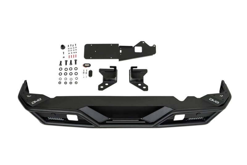 DV8 Offroad 21-23 Ford Bronco Competition Series Rear Bumper DV8 Offroad Bumpers - Steel AXOPROS