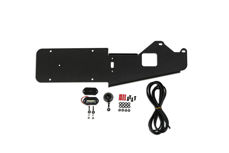 DV8 Offroad 21-23 Ford Bronco Rear License Plate Relocation Bracket DV8 Offroad License Plate Relocation AXOPROS