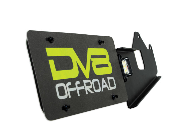 DV8 Offroad 21-23 Ford Bronco Rear License Plate Relocation Bracket DV8 Offroad License Plate Relocation AXOPROS