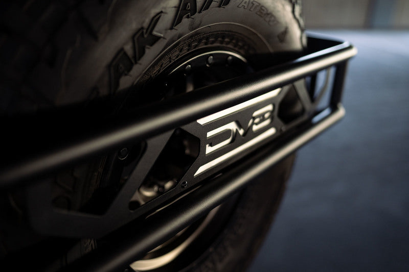 DV8 Offroad 21-23 Ford Bronco Spare Tire Guard & Accessory Mount DV8 Offroad Hitch Receivers  AXOPROS