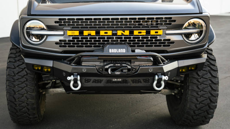 DV8 Offroad 21-23 Ford Bronco Spec Series Front Bumper DV8 Offroad Bumpers - Steel AXOPROS