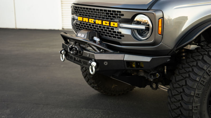 DV8 Offroad 21-23 Ford Bronco Spec Series Front Bumper DV8 Offroad Bumpers - Steel AXOPROS