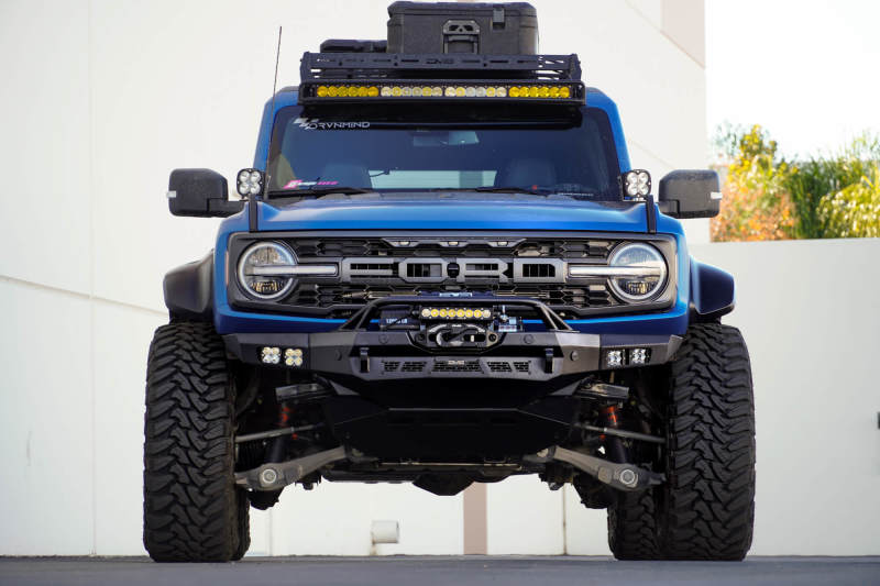 DV8 Offroad 21-23 Ford Bronco Spec Series Front Bumper DV8 Offroad Bumpers - Steel AXOPROS