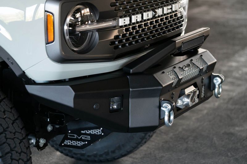 DV8 Offroad Bull Bar Add-On For DV8 Ford Bronco Bumpers - Fits 13in Elite Series Light Bar DV8 Offroad Bumpers - Steel  AXOPROS