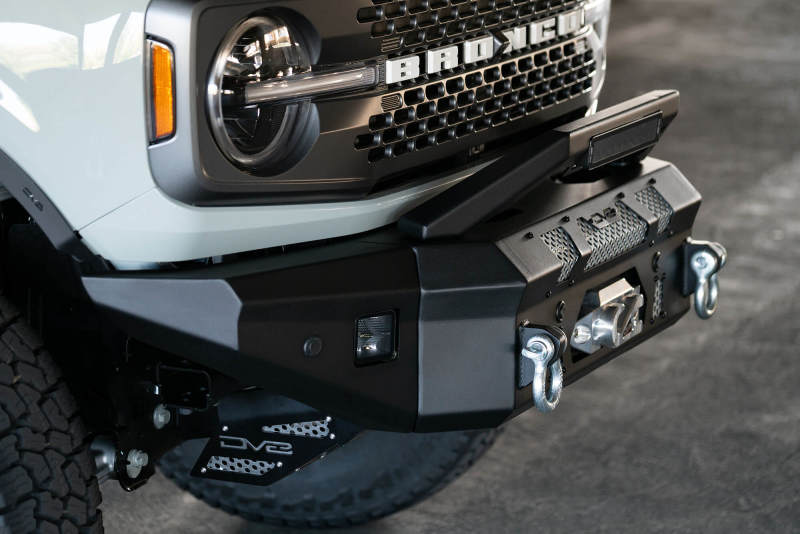 DV8 Offroad Bull Bar Add-On For DV8 Ford Bronco Bumpers - Fits 13in Elite Series Light Bar DV8 Offroad Bumpers - Steel  AXOPROS