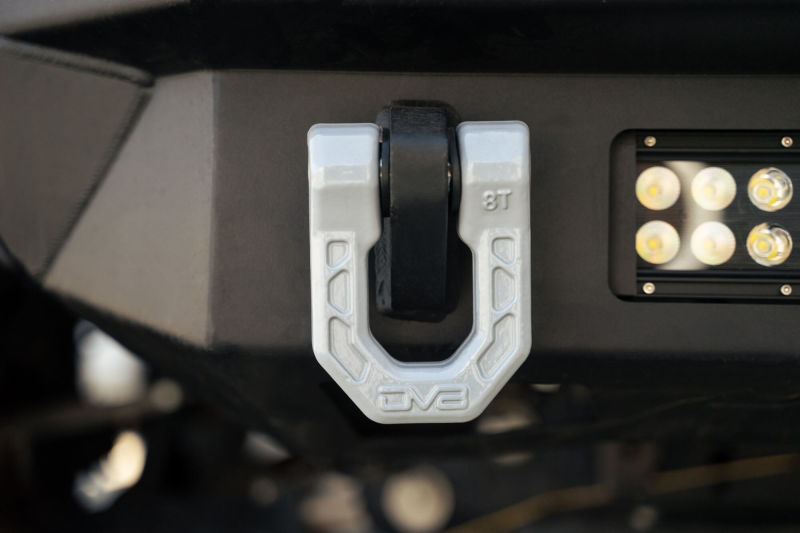 DV8 Offroad Elite Series D-Ring Shackles - Pair (Gray) DV8 Offroad Bumper Accessories AXOPROS