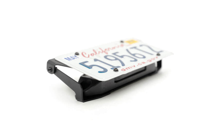 DV8 Offroad Fairlead Mounted Flip-Up License Plate Bracket DV8 Offroad License Plate Relocation AXOPROS