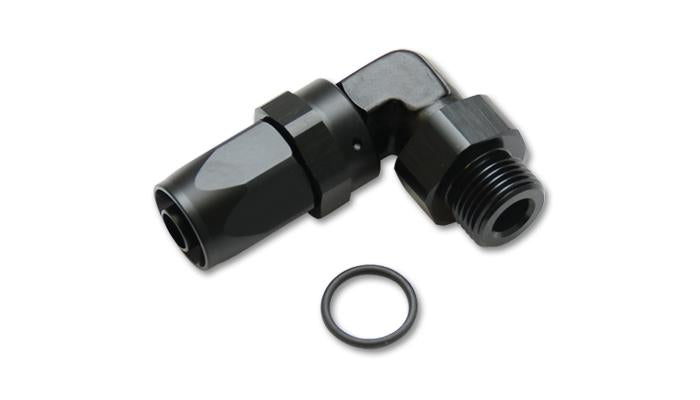 Vibrant Male -12AN 90 Degree Hose End Fitting - 7/8-14 Thread (10) Vibrant Fittings AXOPROS