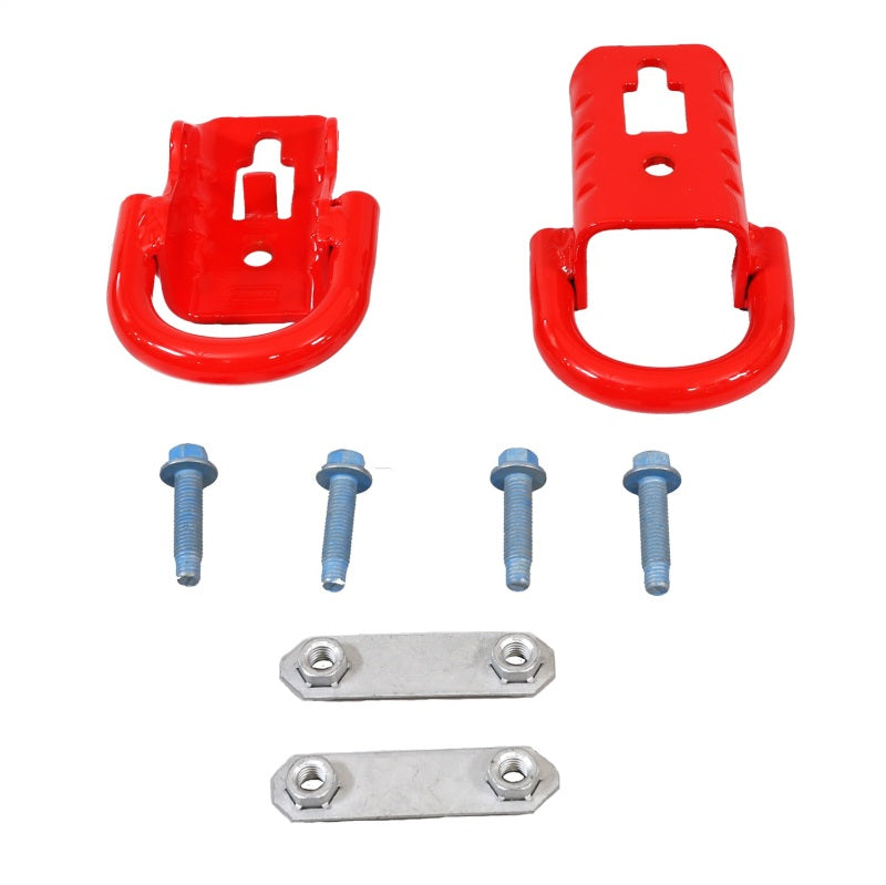 Ford Racing 15-22 F-150 Tow Hooks - Red (Pair) Ford Racing Tow Hooks AXOPROS