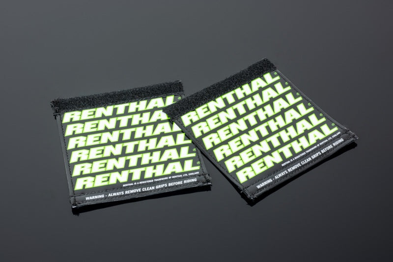Renthal Renthal Team Clean Grip - Black/Green/White Grips aftermarket performance part