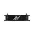 Mishimoto Universal - 6AN 10 Row Oil Cooler - Black Mishimoto Oil Coolers  AXOPROS