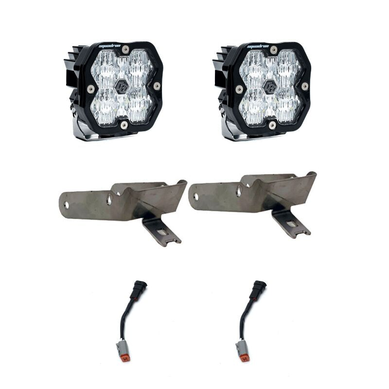 Baja Designs Baja Designs 99-10 Ford Super Duty Squadron 2.0 Sport Fog Pocket Kit Fog Lights aftermarket performance part
