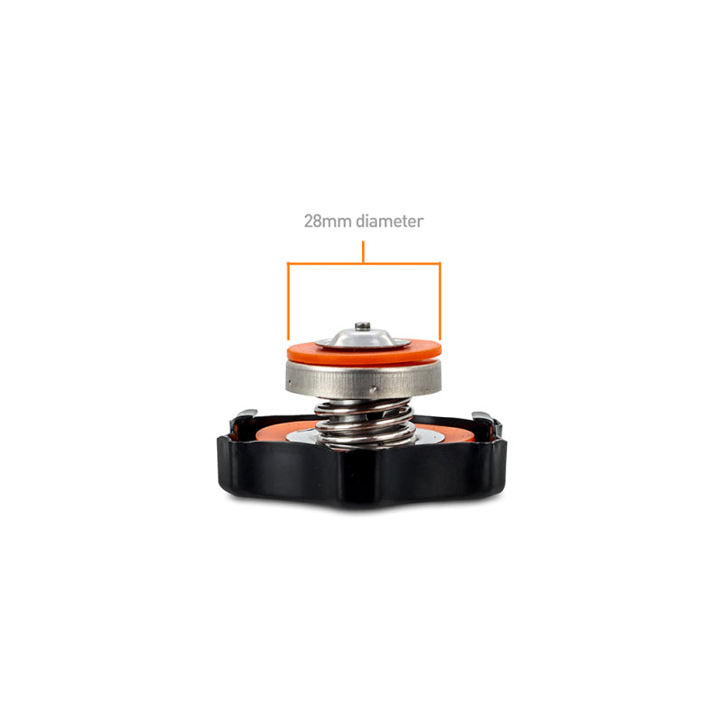 Mishimoto High-Pressure 1.3 Bar Radiator Cap Small Non-Directional Mishimoto Radiator Caps  AXOPROS