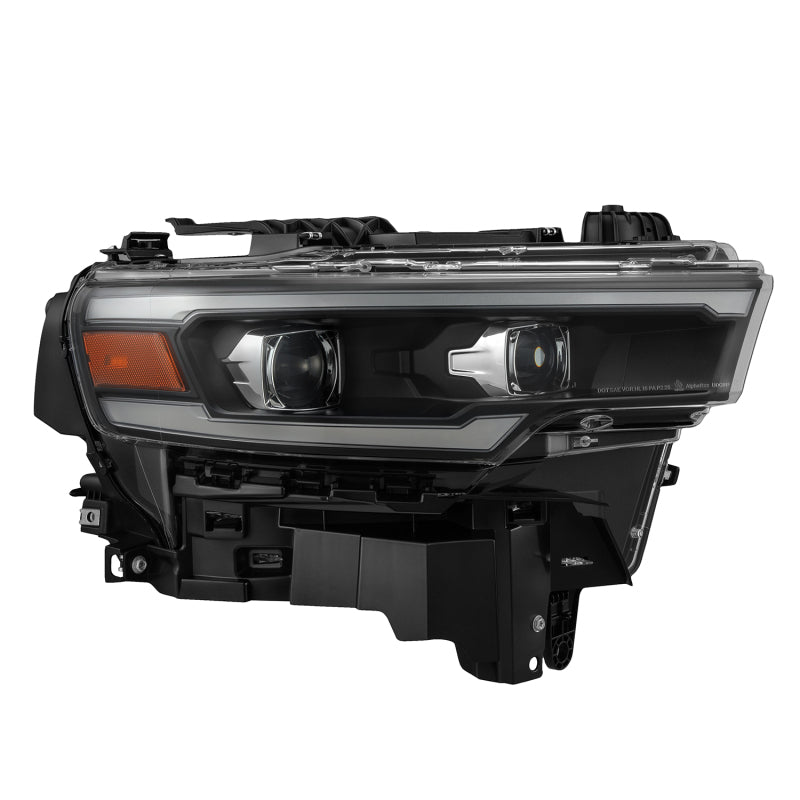 AlphaRex AlphaRex 25-26 Dodge Ram 1500 Luxx LED Proj Headlights -Black w/Activ Lit/ Seq Signal/Switchbk DRL Headlights aftermarket performance part