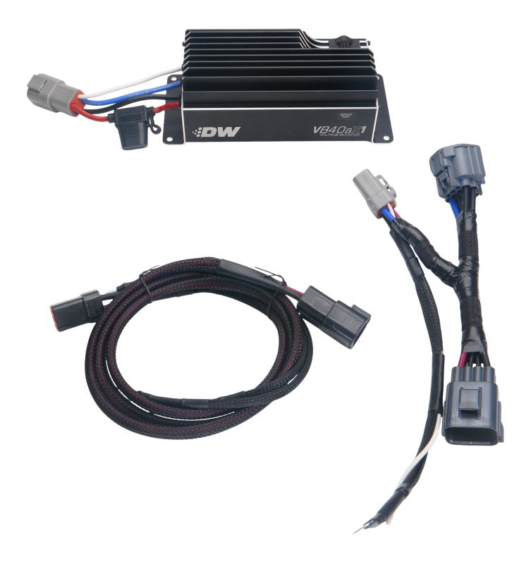 DeatschWerks VB40AX1 Voltage Booster with Plug-N-Play Harness for 11-25 Ford F-150 DeatschWerks Fuel Pumps  AXOPROS