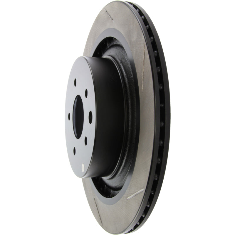StopTech Power Slot Nissan 370z / Infiniti G37 SportStop Slotted Rear Left Rotor Stoptech Brake Rotors - Slotted AXOPROS