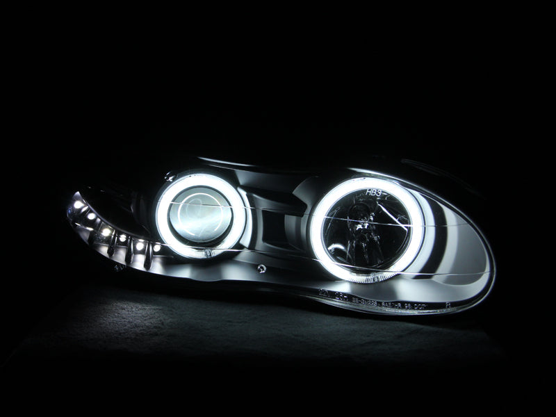 ANZO 1998-2002 Chevrolet Camaro Projector Headlights w/ Halo Black ANZO Headlights AXOPROS