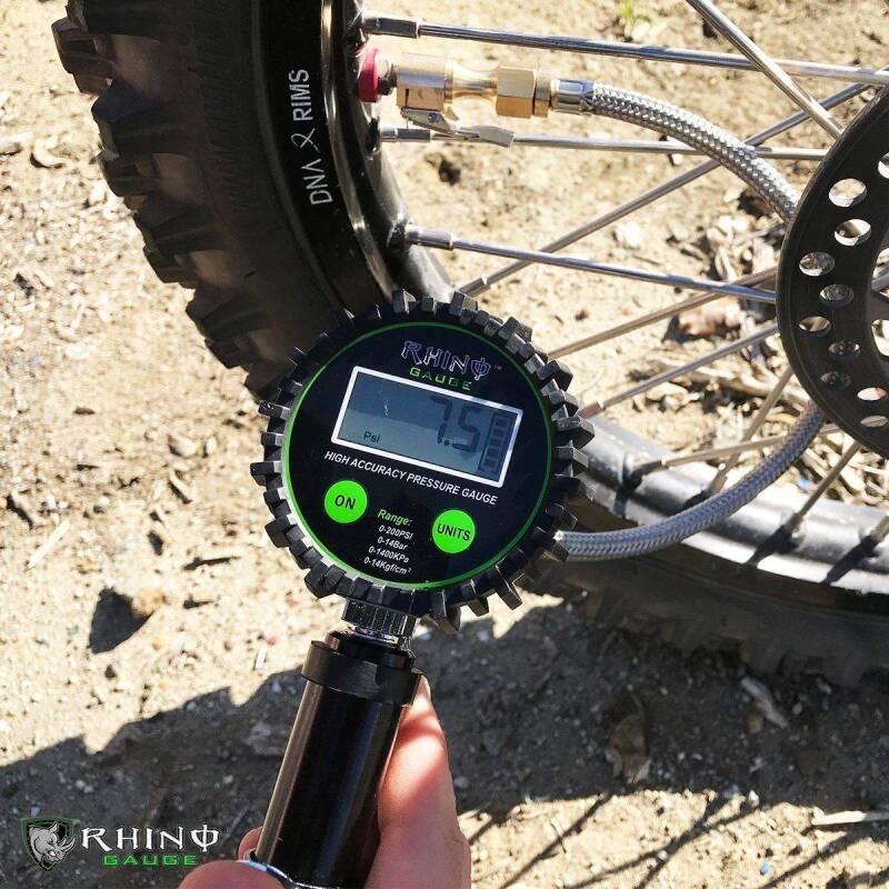 Rhino USA 200 Psi Digital Tire Inflator Gauge Rhino USA Gauges AXOPROS
