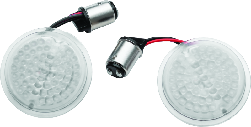 Kuryakyn Luminez L.E.D. Rear Turn Signal Insert 1157 Red Kuryakyn Light Accessories and Wiring AXOPROS