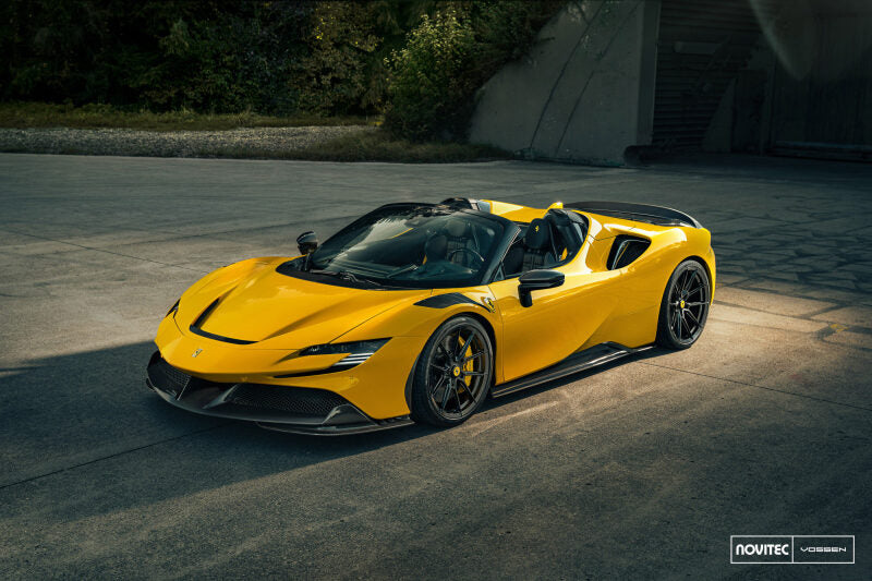 Vossen x Novitec NF10 21x12 ET:20 Gloss Black Ferrari SF90 Rear Wheel Vossen Wheels - Forged AXOPROS