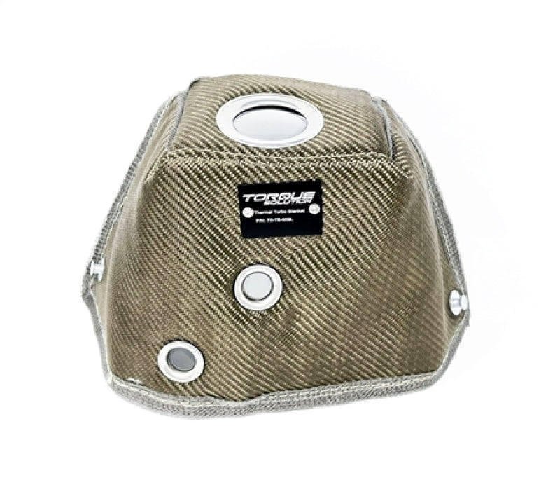 Torque Solution 2017+ Honda Civic Type-R FK8 Thermal Downpipe Blanket (Volcanic Rock) Torque Solution Turbo Blankets AXOPROS