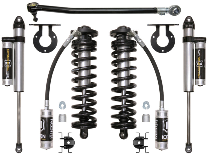 ICON 2017+ Ford F-250/F-350 2.5-3in Stage 3 Coilover Conversion System ICON Coilover Components  AXOPROS